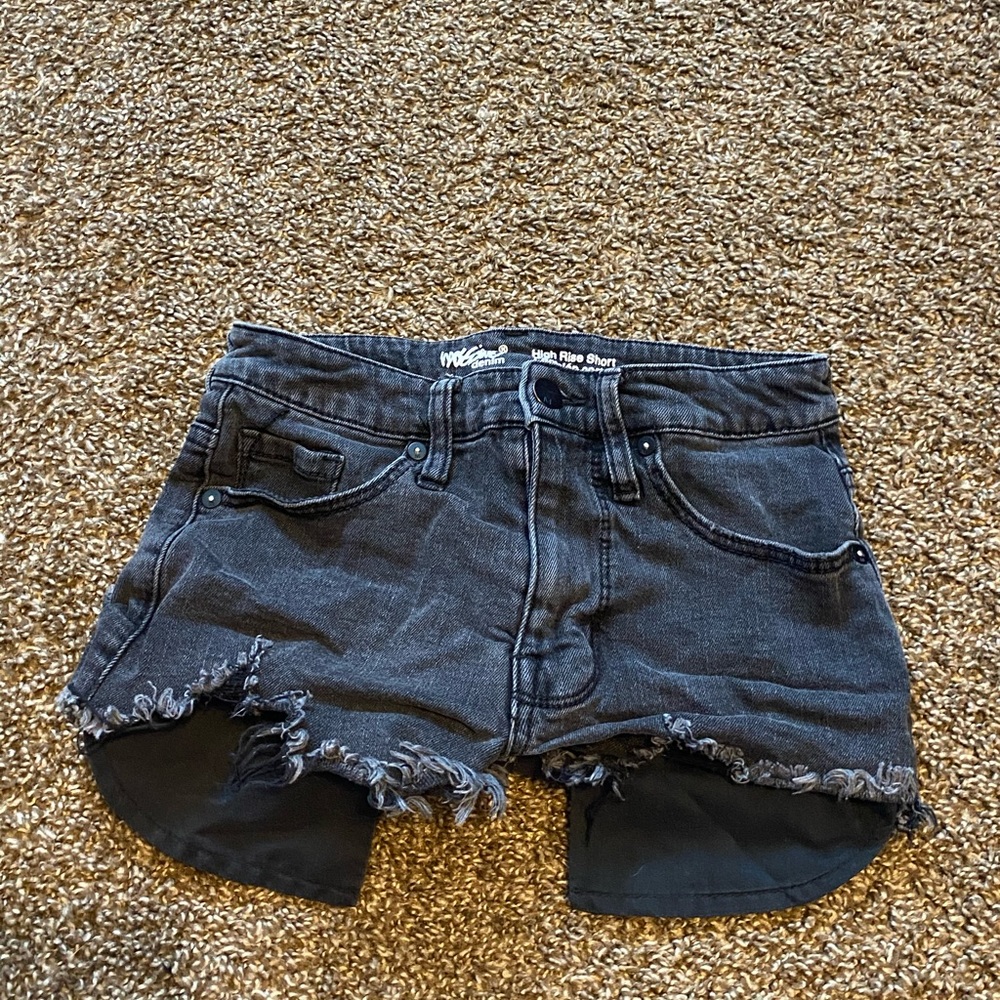 High rise short Jean  shorts. Size 00.